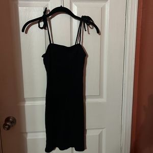 CUTE WILD FABLE XS TARGET DRESS EXTRA SMALL BLACK TIE BOW SUMMER